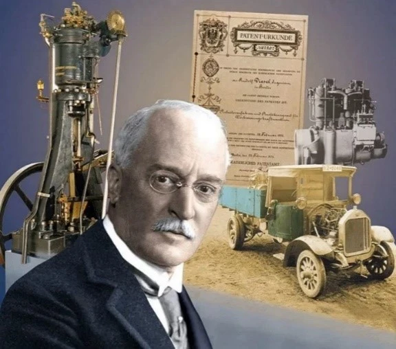 Rudolf Diesel penemu mesin diesel dan pencetus pengembangan bahan bakar diesel dari minyak nabati