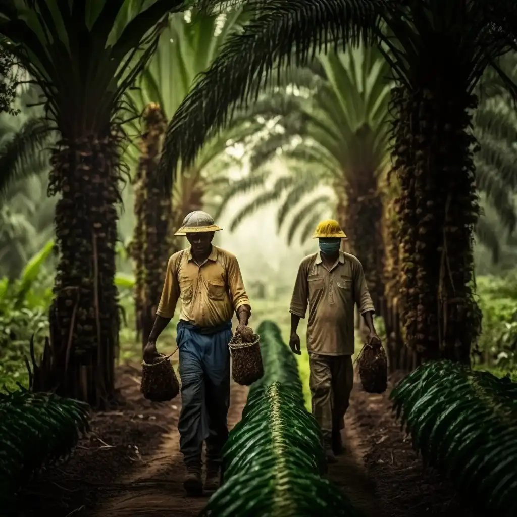 produksi kelapa sawit di Indonesia