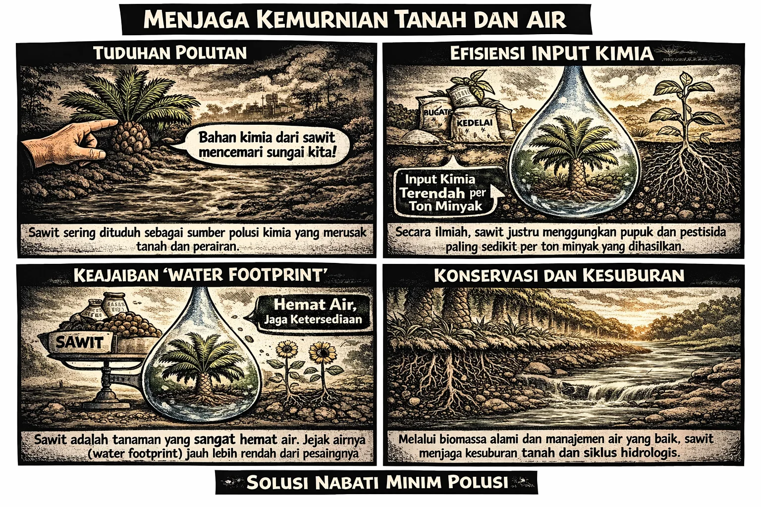 4 Isu Sawit dalam Polusi Tanah dan Air 4 Isu Sawit dalam Polusi Tanah dan Air (2026) polusi tanah