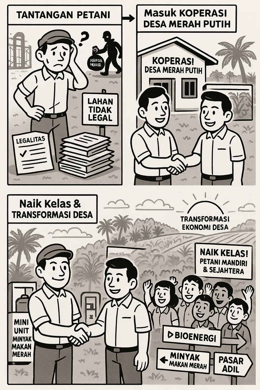 URGENSI PENGEMBANGAN KOPERASI DESA MERAH PUTIH DALAM PERKEBUNAN SAWIT RAKYAT II