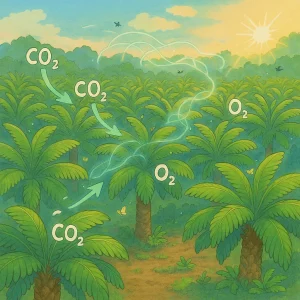 Sawit, Penyerap Karbon Terbaik di Dunia